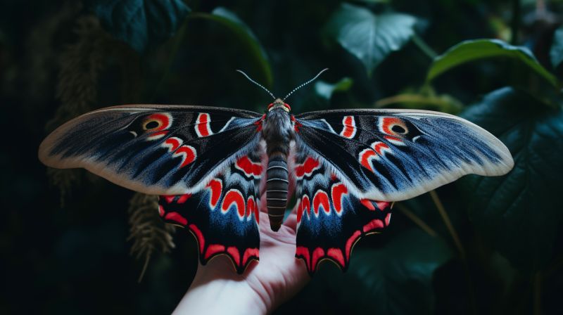File:Red eyed vampire moth.jpg